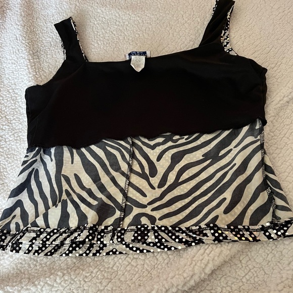 Zebra Print Top - Picture 2 of 3